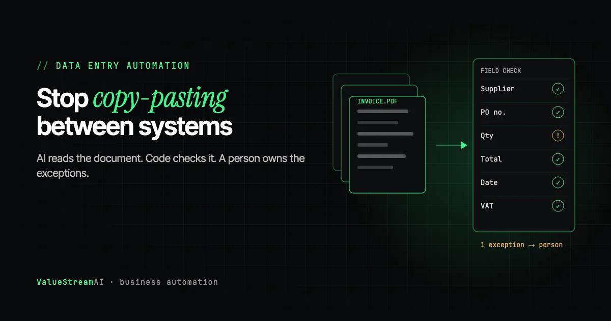 AI Data Entry Automation: How to Stop Copy-Pasting Between Systems
