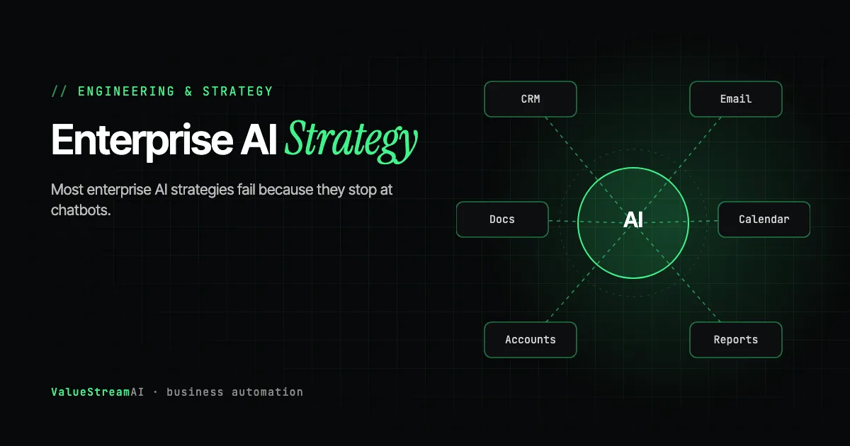 The Ultimate Enterprise AI Strategy: From Chatbots to Autonomous Agents