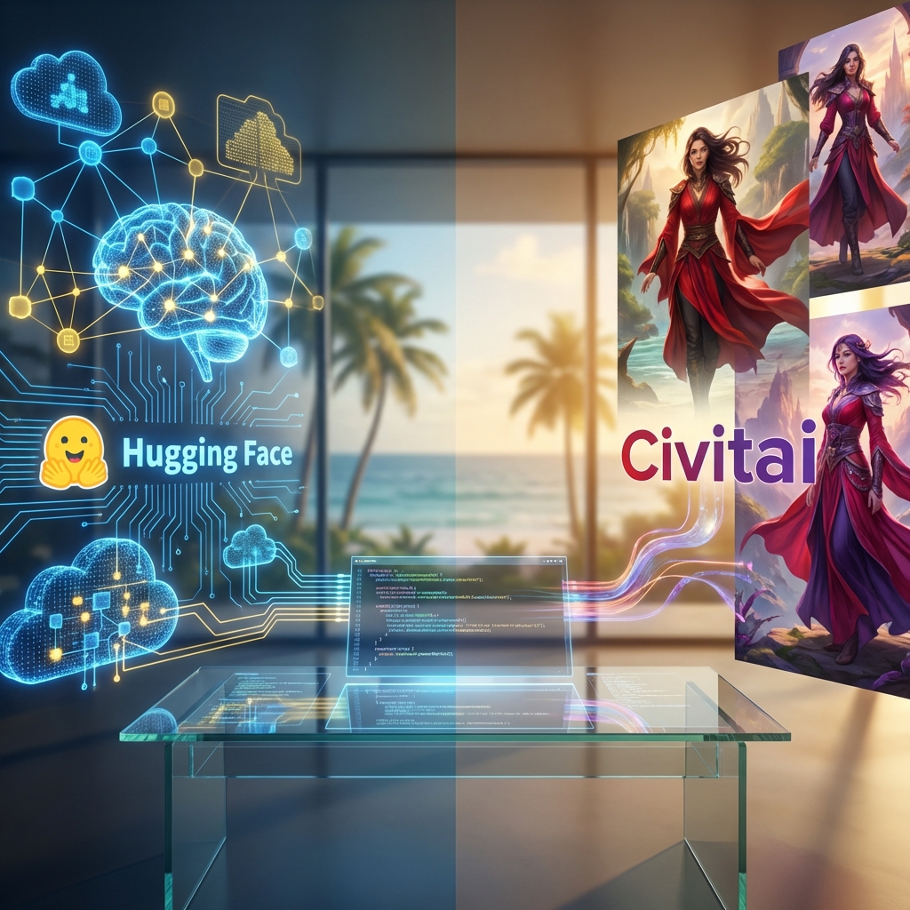 Mastering Generative AI: A Business Guide to Hugging Face & Civitai in 2026